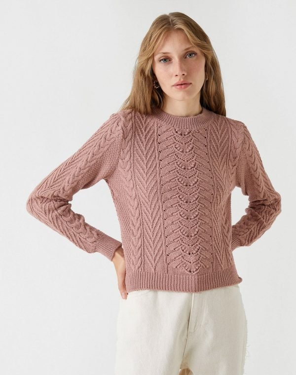 Knitted Detailed Sweater - 图片 3